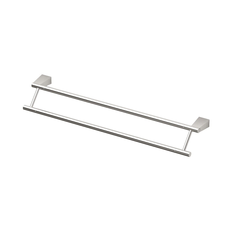 Gatco 4734 Bleu 24" Double Towel Bar, Satin Nickel