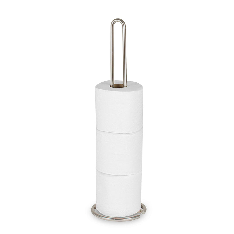 Spectrum Diversified Euro Toilet Tissue Reserve, Toilet Paper Holder, Toilet Roll Holder, Satin Nickel
