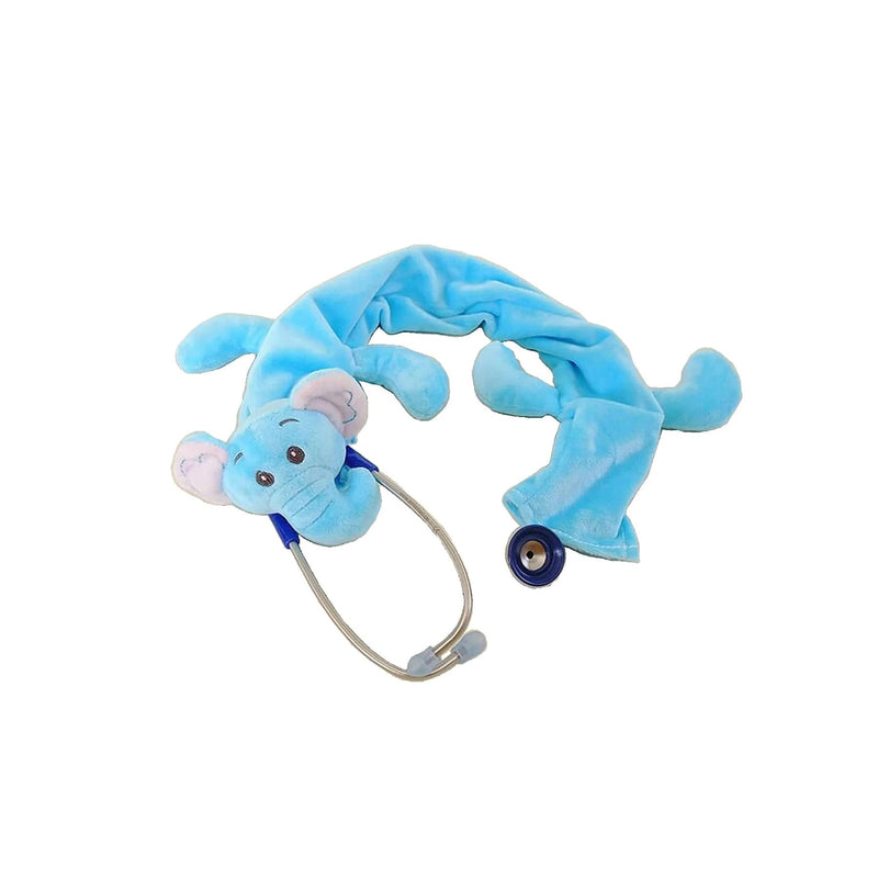 [Australia - AusPower] - Pedia Pals Elephant Stethoscope Cover for Nurses & Doctors – Soft, Washable & Fun Animal Design to Comfort Kids – Universal Fit for Standard Stethoscopes Animal Cover, Latex-Free & Safe for Children Elephant Style Cover 