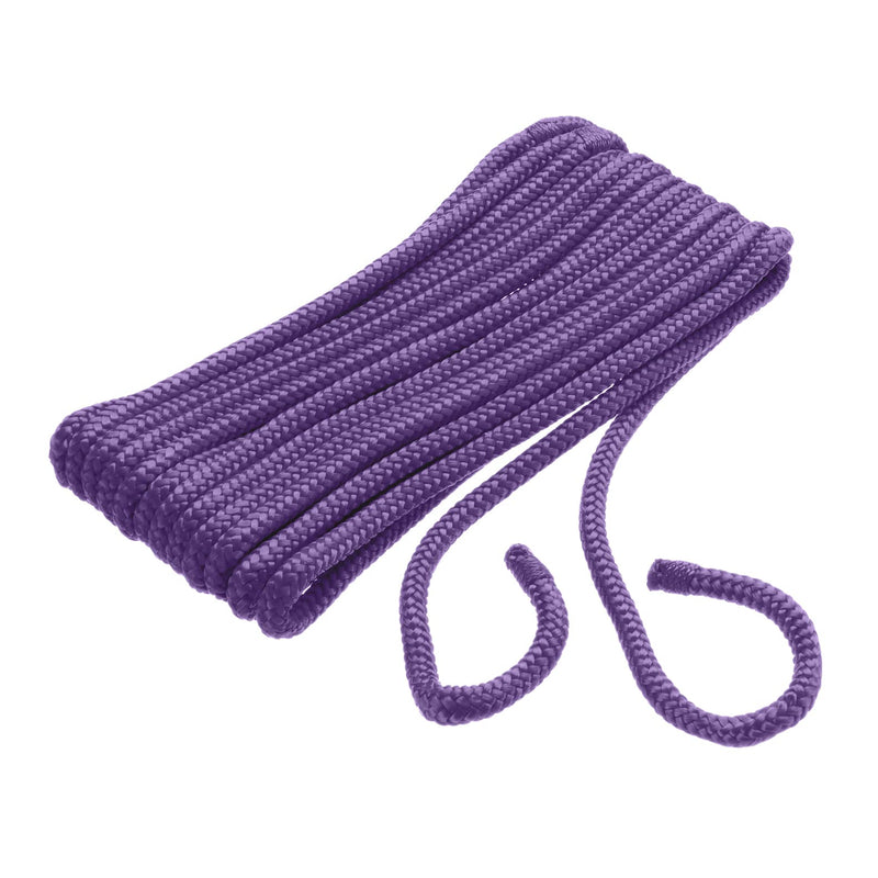 Seachoice Braided Bumper Fender Line, 1/4 in. X 6 Ft., Purple 1/4" x 6' 1/4 In. X 6 Ft.