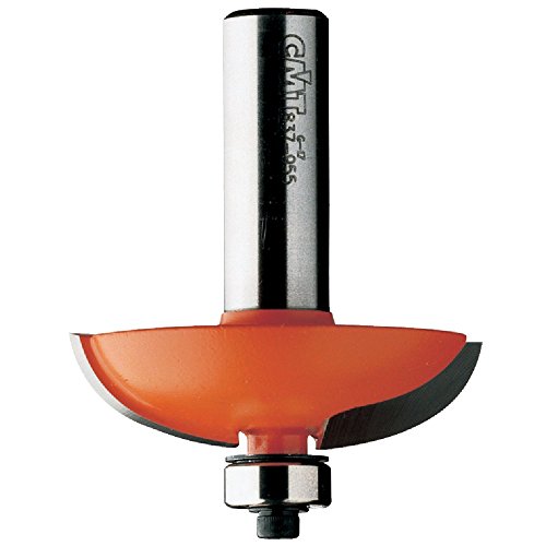 CMT ORANGE TOOLS 837.955.11 straight cove bit with 2-inch diameter and 1/2-inch shank