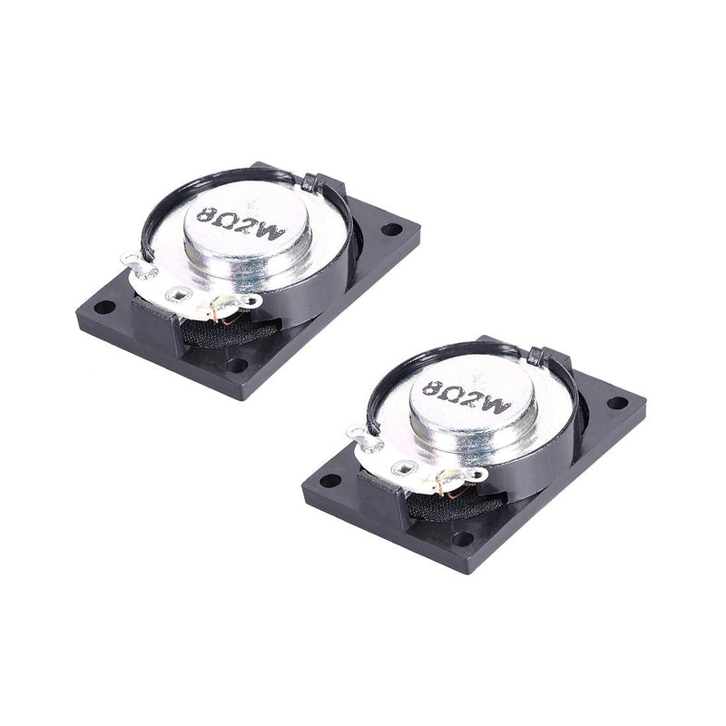 [Australia - AusPower] - uxcell 2W 8 Ohm DIY Speaker Replacement Loudspeaker 28mmx40mm 2pcs 