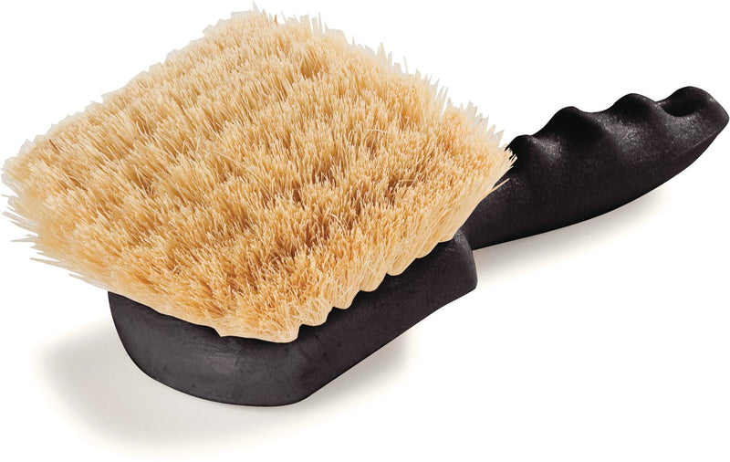 [Australia - AusPower] - SPARTA 3650500 Plastic Scrub Brush, Cleaning Brush, Utility Brush With Polypropylene Bristles For Cleaning, 8 Inches, Black 