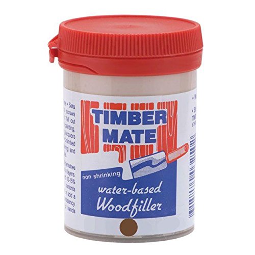 Timbermate Walnut Hardwood Wood Filler 8oz jar product packaging