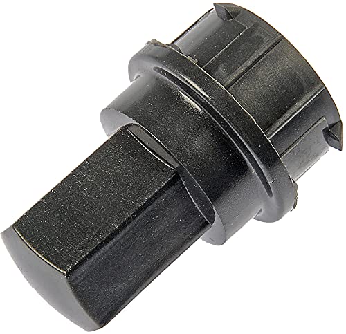 Dorman 611-629 Lt. Black Metallic Wheel Nut Cover M24-2.0 Mod, Hex 19 mm Compatible with Select Oldsmobile Models, 5 Pack