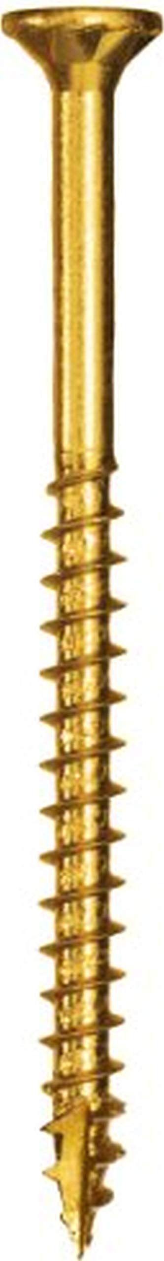 GRK Fasteners 01069 R4#8 x 1-1/4" Screws 1300CT, Gold 1300