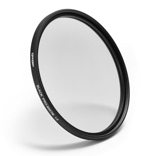Tiffen 52mm Black Pro-Mist 1/8 Cinematic Diffusion Lens Filter Density 1/8