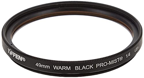 Tiffen 49WBPM14 49mm Warm Black Pro-Mist 1/4 Filter Density 1/4