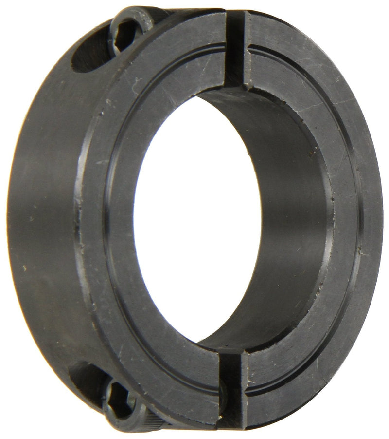 [Australia - AusPower] - Climax Part 2C-137, Mild Steel, Black Oxide Plating, Clamping Collar, 1 3/8 inch bore, 2 1/4 inch OD, 9/16 inch Width, 1/4-28 x 3/4" Clamp Screw, Metallics 