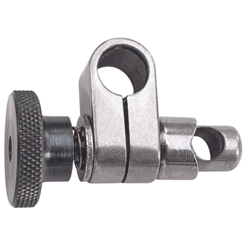 Starrett Snug complete indicator stand assembly with 1/4-inch gripping diameter and 3/8-inch post holes
