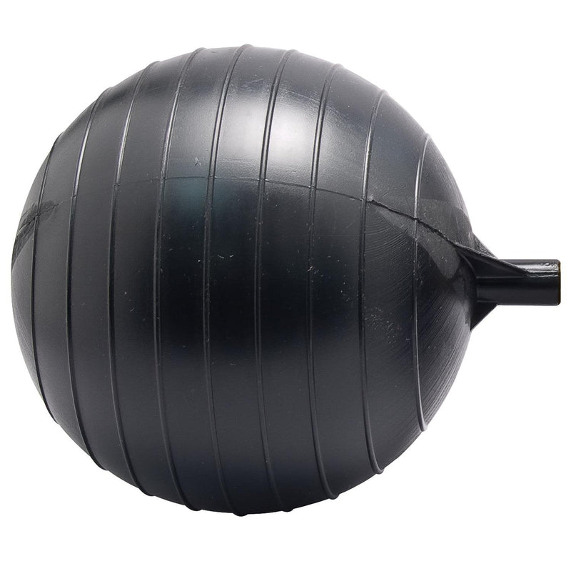 [Australia - AusPower] - Watts FLT-P Series 8" Heavy Duty Polyethylene Plastic Float for Float Valves in Control Assembly, 3/8"-16 Female Thread Connection, Corrosion Resistant, Max Working Temperature 140° F, Black 8 Inch 