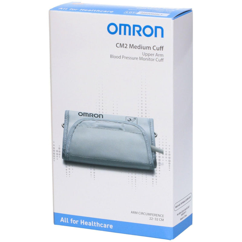 Omron Medium Blood Pressure Monitor Cuff (22-32 cm) | Original OMRON replacement cuff for compatible upper arm blood pressure monitors (single)