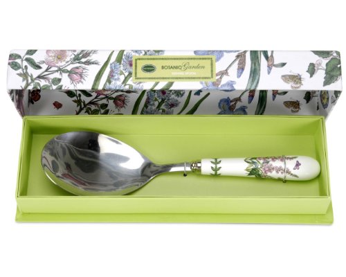 Portmeirion Botanic Garden Stainless Steel Serving Spoon 10"
