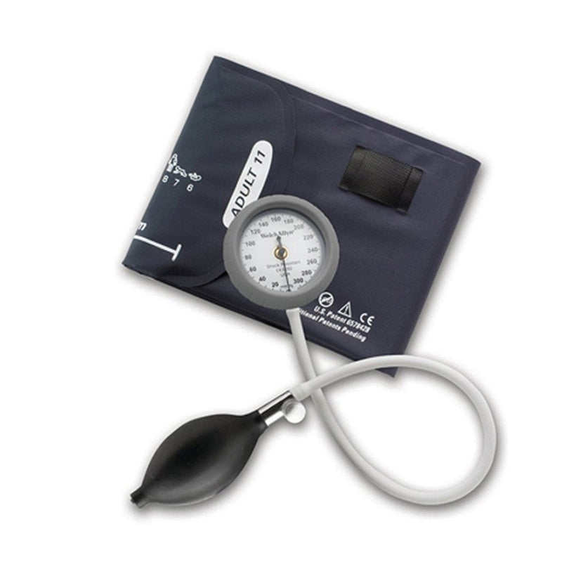 [Australia - AusPower] - Welch Allyn Durashock Ds44 Intergrated Aneroid Sphygmomanometer 2-Piece Adult Cuff 