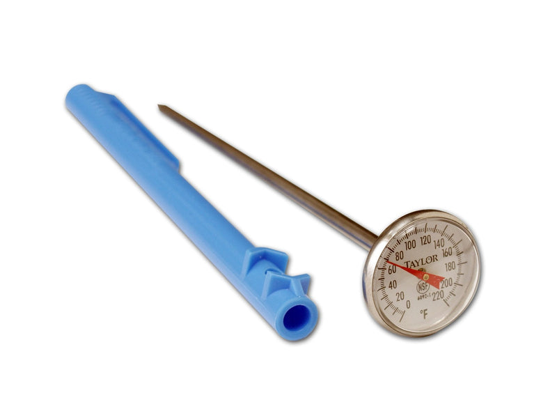 [Australia - AusPower] - Taylor Standard Grade Thermometer (1-Inch Dial),Silver 