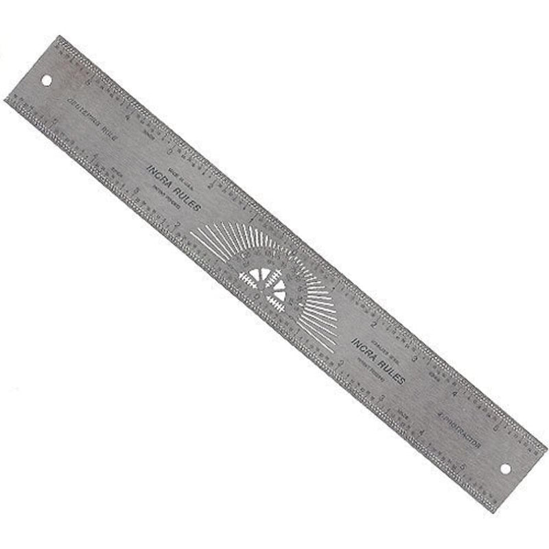 Precision Centering Rule, 12 Inch