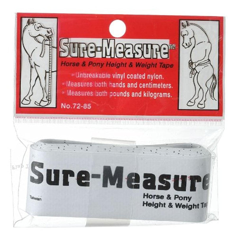 [Australia - AusPower] - Tough 1 Sure Measure Horse and Pony Height/Weight Tape 