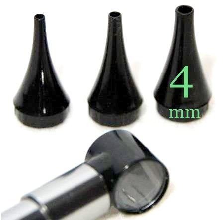 [Australia - AusPower] - 60 Count - Dr Mom 4 mm Disposable Otoscope Specula - Premium Quality for Dr Mom Third Generation Slimline and Original Model otoscopes ONLY 