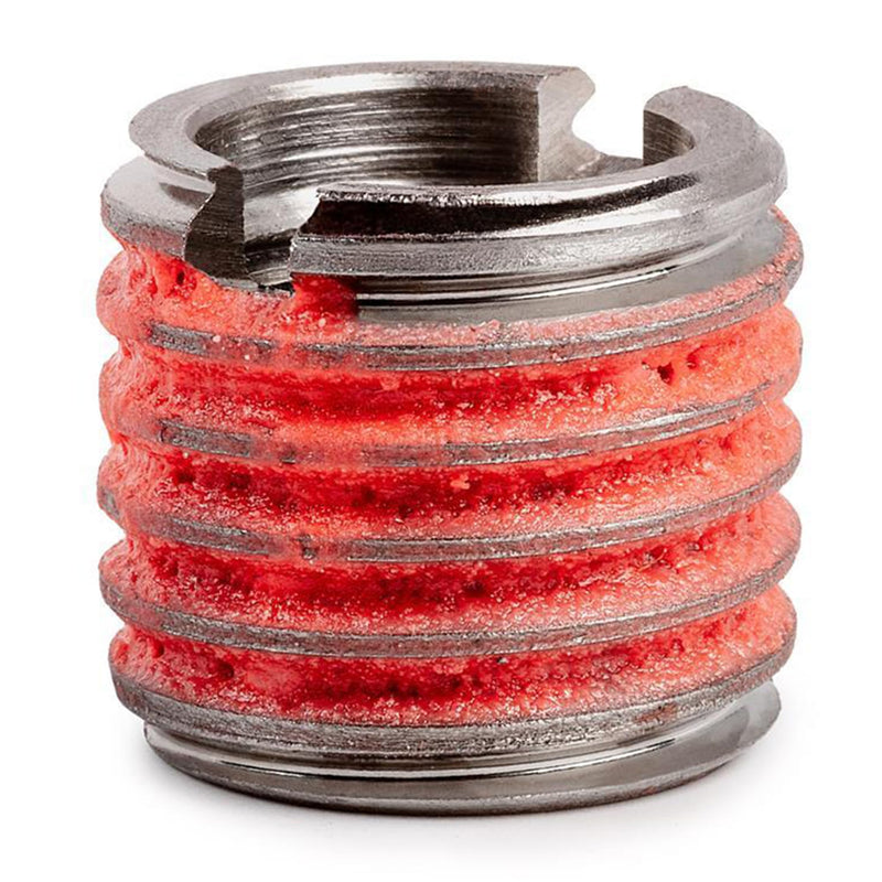 E-Z LOK - 453-12 E-Z Lok Externally Threaded Insert, 303 Stainless Steel, M12-1.75 Internal Threads, M16x2.0 External Threads, 16.99mm Length, Made in US (Pack of 5) Pack of 5 M12-1.75 IT, M16x2.0 ET, 16.99mm L (Pack of 1)