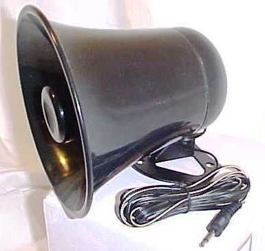 [Australia - AusPower] - PA Horn Speaker w/Plug & Wire - 5 inch for CB/Ham Radio 