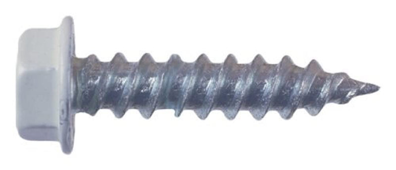 [Australia - AusPower] - AP Products 012-TR50 W 8 X 3/4 White Hex Washer Head Screw - Pack of 50 8 x 3/4" 