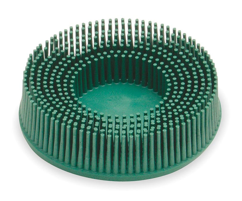 [Australia - AusPower] - 3M 3M-18734 Roloc Bristle Disc Grade - 50, Size - 3 - Green 