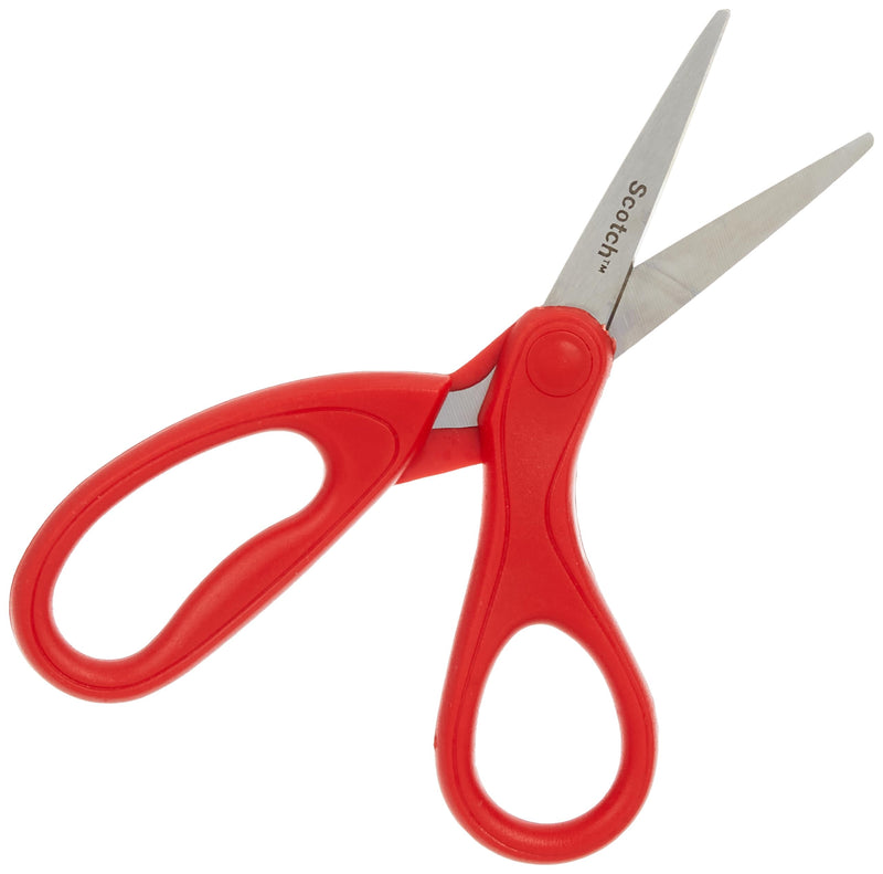 Scotch 6" Home & Office Scissors, Great for General Purpose Use (1406) 6-Inches