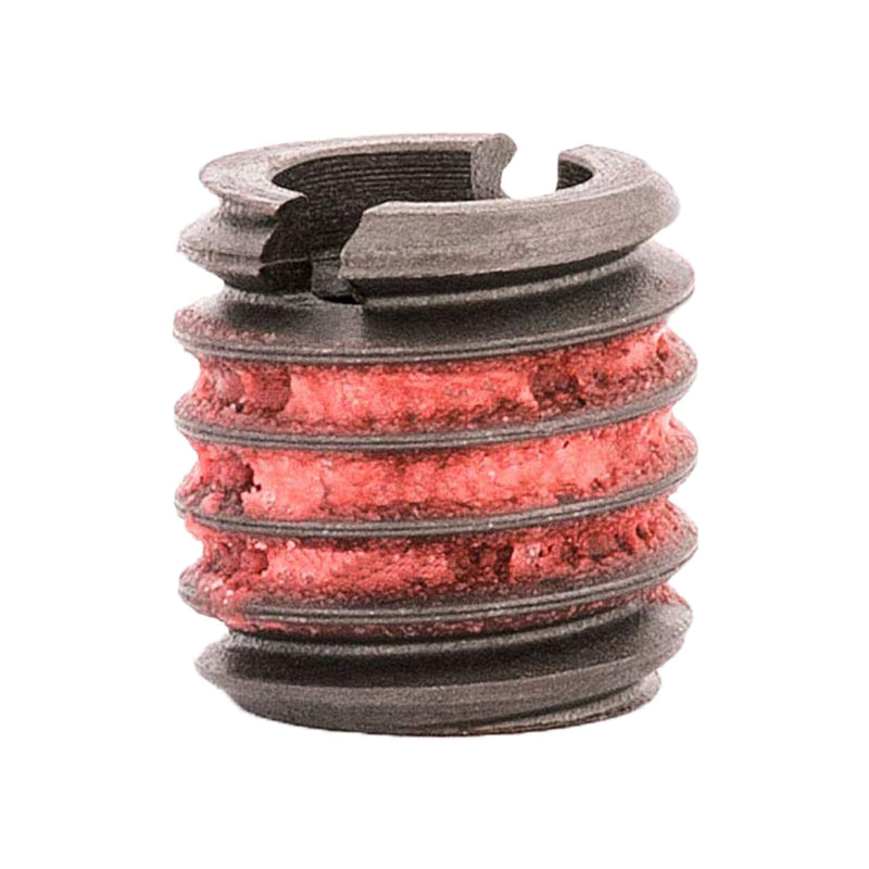 [Australia - AusPower] - E-Z Lok Externally Threaded Insert, C12L14 Carbon Steel, Meets AISI 12L14, 1/4"-20 Internal Threads, 7/16"-14 External Threads, 0.437" Length, Made in US (Pack of 10) 