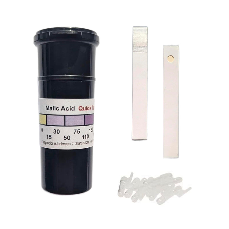 [Australia - AusPower] - Malolactic Fermentation (MLF) Test Kit 0-500 mg/L Malic Acid (10 Tests/kit) 