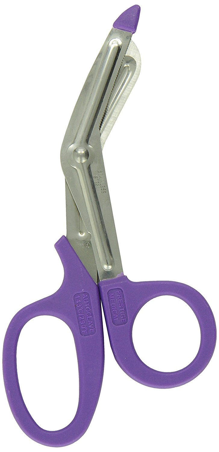 [Australia - AusPower] - Prestige Medical EMT/Utility Scissor, Purple, 7 1/2 Inch 7.5 Inch (Pack of 1) 