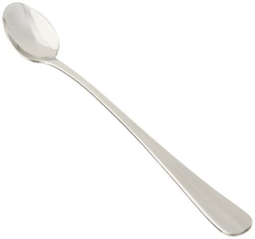 Winco 8 1/4" Stanford Stainless Steel Iced Tea Spoons (Set of 12)