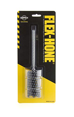 Brush Research BC11224 FLEX-HONE®, 1-1/2" (38mm) Diameter, 240 Grit, Silicon Carbide, For Mild Steel, Stainless Steel, Cast Iron and Softer Ferrous Materials 1.500" (38mm)