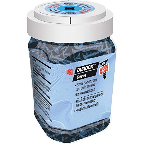 USG Interiors Durock wood screw for fastening cement board and wood substrates