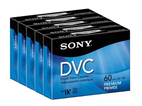[Australia - AusPower] - Sony 60 Minute DVC Premium (5 Pack) 