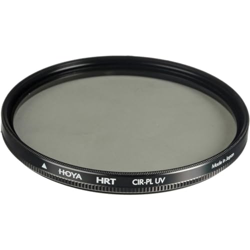 Hoya Circular Polarizer Filter (HRT CIR-PL UV) – 62mm Polarizing Filter with UV Absorbing Glass, High-Rate Transparency Film for Camera Lens – Multi-Coated Aluminum Frame & Water Resistant