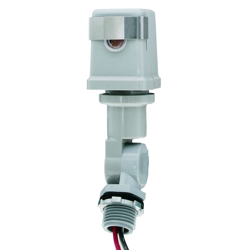[Australia - AusPower] - Intermatic K4223C 120-Volt Stem and Swivel Mount Thermal Photocontrol - Reliable Light Control - Easy Installation with Included Accessories 