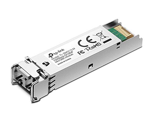 [Australia - AusPower] - TP-LINK Gigabit SFP module, 1000Base-SX Multi-mode Fiber Mini GBIC Module, Plug and Play, LC/UPC interface, Up to 550/220m distance (TL-SM311LM) 
