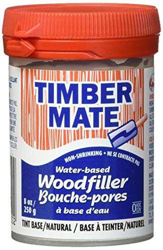 Timbermate Natural Water-Based Wood Filler, 8 oz container