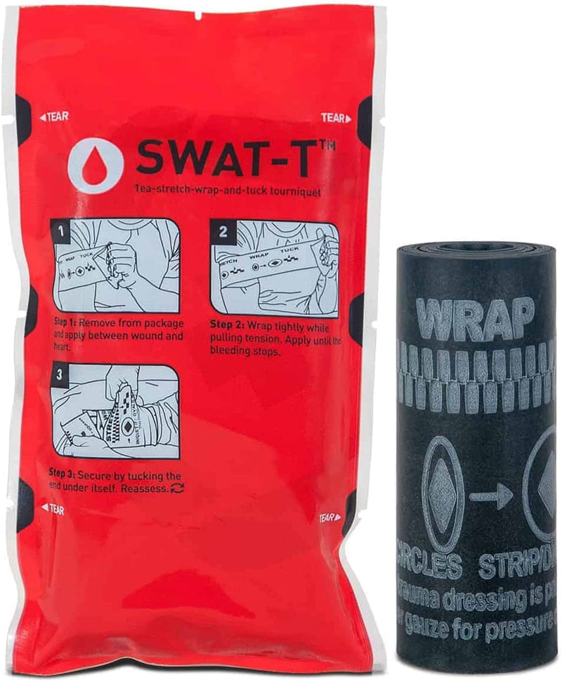 [Australia - AusPower] - Tourniquet Black, Emergency First Aid Equipment for Massive Hemorrhage Control, Made in The USA 1 Count (Pack of 1) 