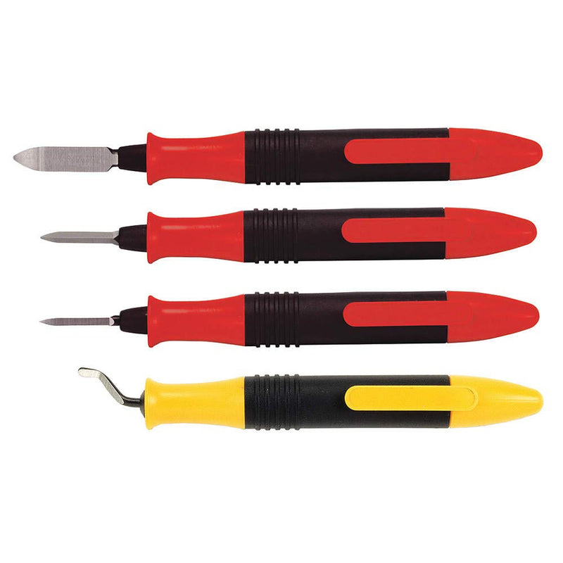 SHAVIV 90081 Scrape-Burr 4-Piece Kit