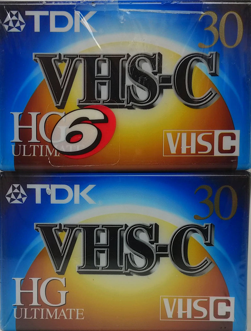 [Australia - AusPower] - TDK 30 Minute Vhs-c Hg Ulitimate 214777 Ep Sp 