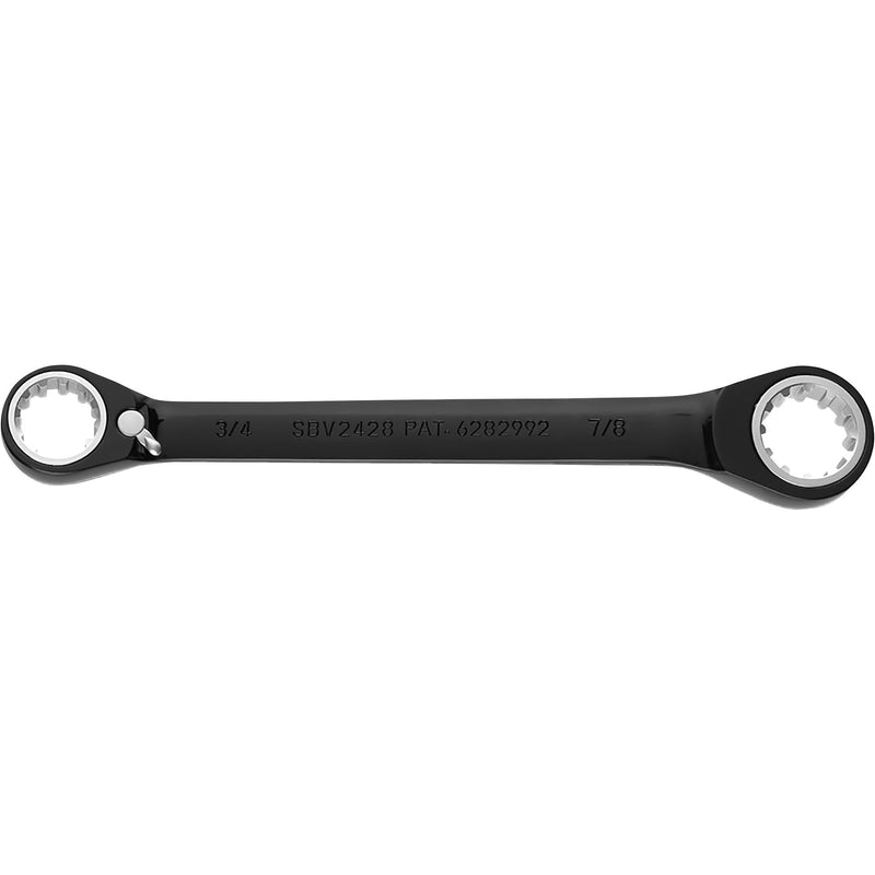 Stanley Proto JSBV2428 Double Box Racheting Spline Wrench 3/4 X 7/8