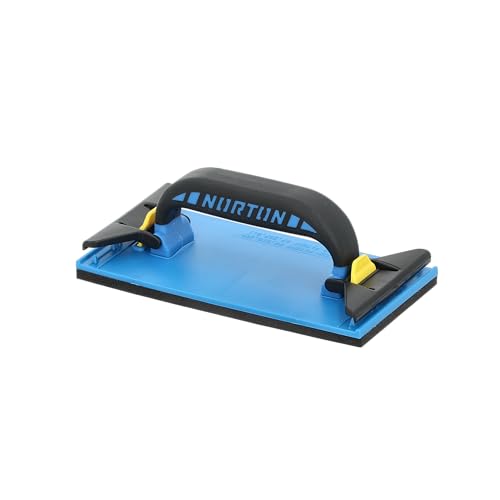 Norton A259 3X ergonomic hand sander, 7 x 3-2/3 inch sanding sheet, single pack