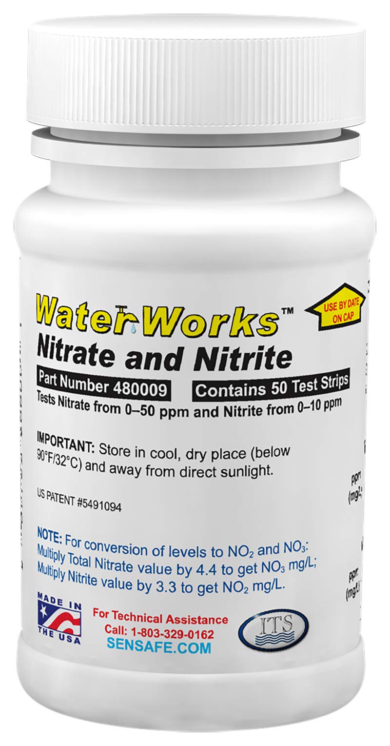 [Australia - AusPower] - Test Strip, Nitrate/Nitrite Nitrogen, PK50 