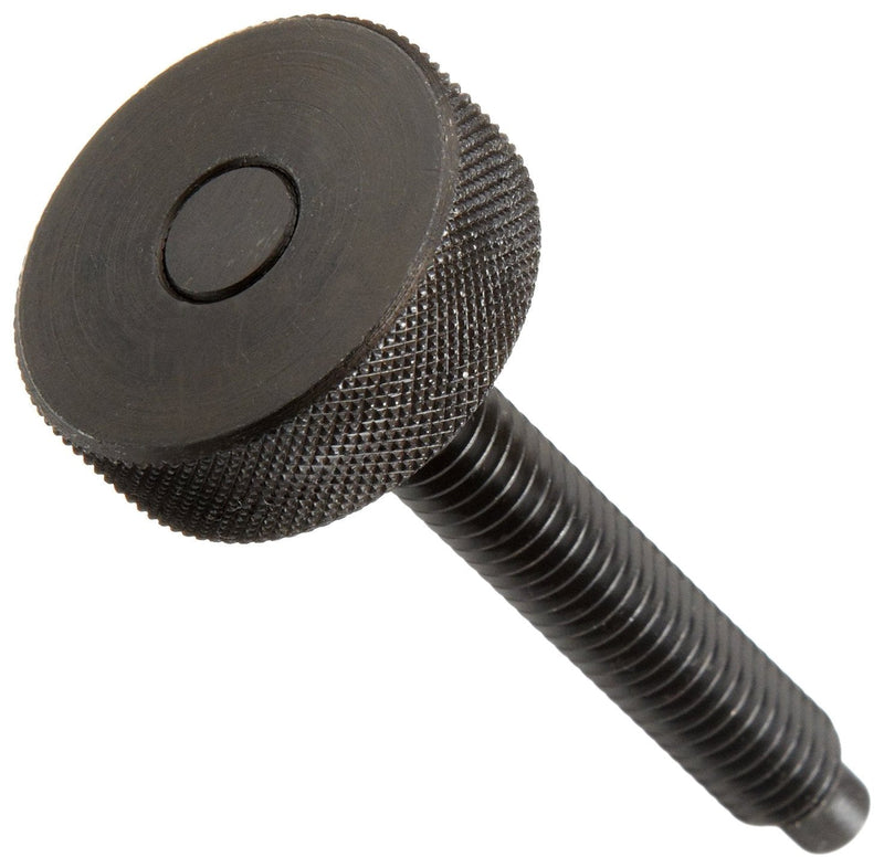 [Australia - AusPower] - TE-CO 43810 Dog Point Knurled Head Screw Black Oxide, 5/16-18 Thread x 2-1/2" Lg (2-Pack) 5/16"-18 #10-12 Partially Threaded 2 1/2 Inches 