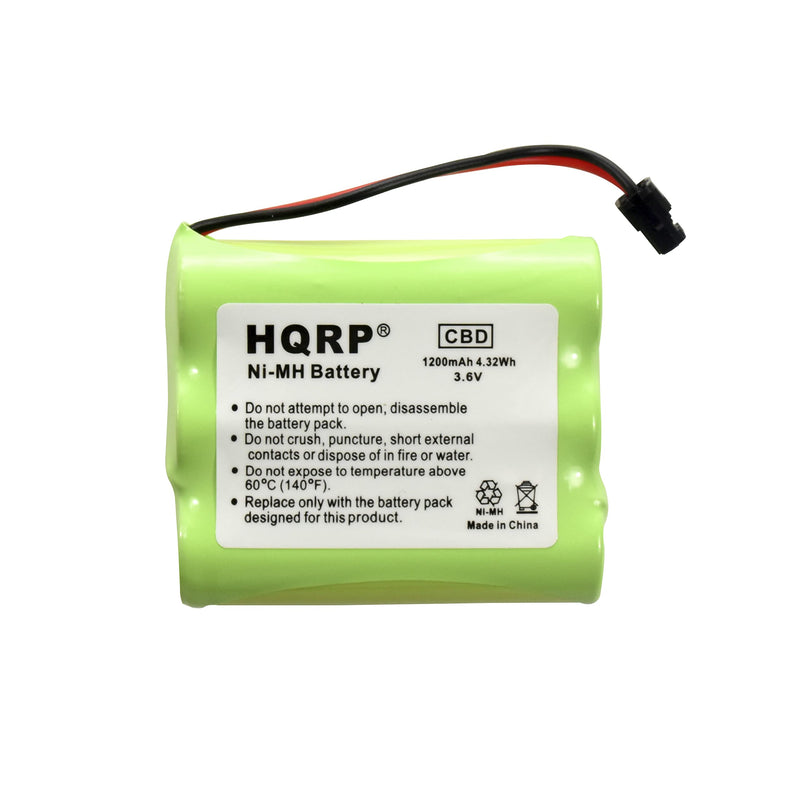 [Australia - AusPower] - HQRP Cordless Phone Battery Compatible with Uniden BT-1006 / BT1006 Replacement/Extended/High-Capacity 