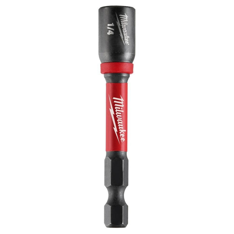 Milwaukee 49-66-4733 Shockwave 2-9/16-Inch Mag Nutdriver 5/16-Inch, 10 Pack