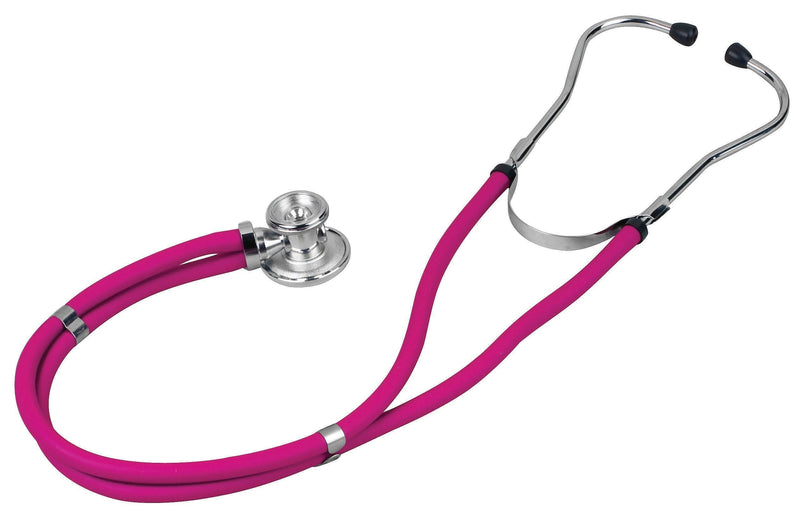 [Australia - AusPower] - Veridian Healthcare Sterling Series Sprague Rappaport-Type Stethoscope, Magenta, Boxed 