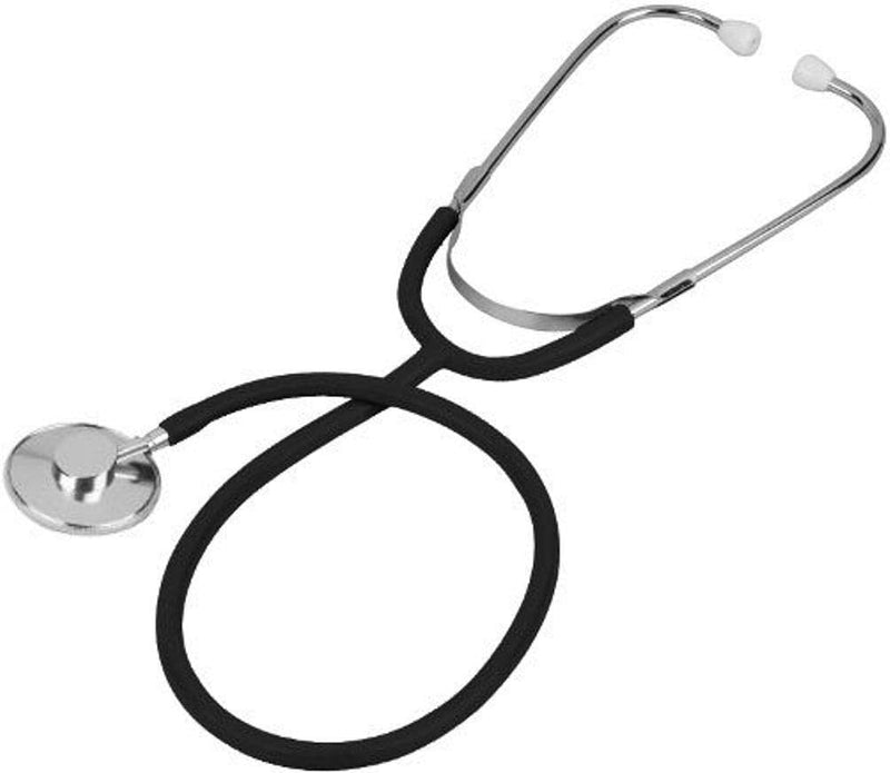 [Australia - AusPower] - Veridian Healthcare 05-12301 Prism Series Aluminum Single Head Nurse Stethoscope, Black 