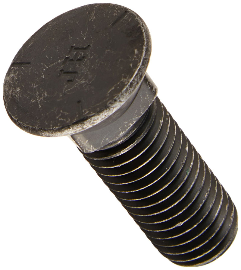 Hillman Plow Bolt Hardened Steel Flush Surface No. 3 Head 5/8"-11 x 2" Gray – 25 Pack